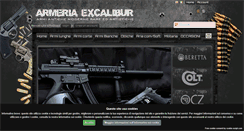 Desktop Screenshot of excalibursport.it